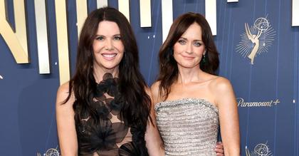 SPOTTED at the 2025 Emmys: Lauren Graham & Alexis Bledel, Sterling K. Brown, Javier Bardem, and More!