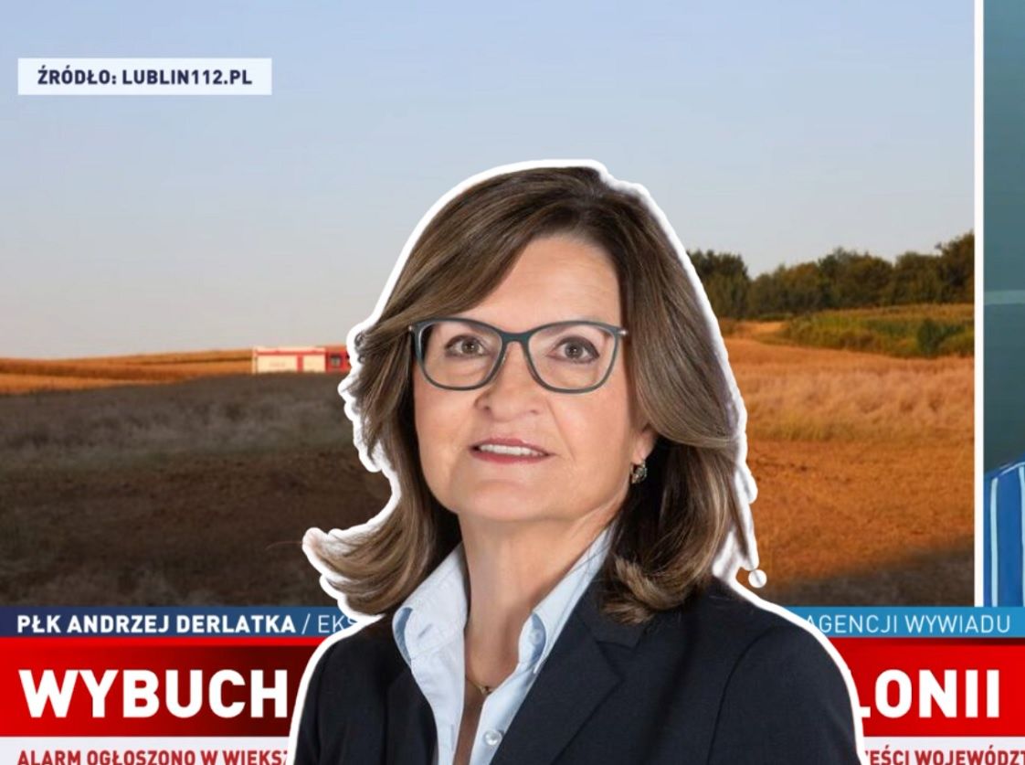 Rosyjski pocisk w Polsce. Członkini KRRiT: skandal, że media publiczne nie zareagowały