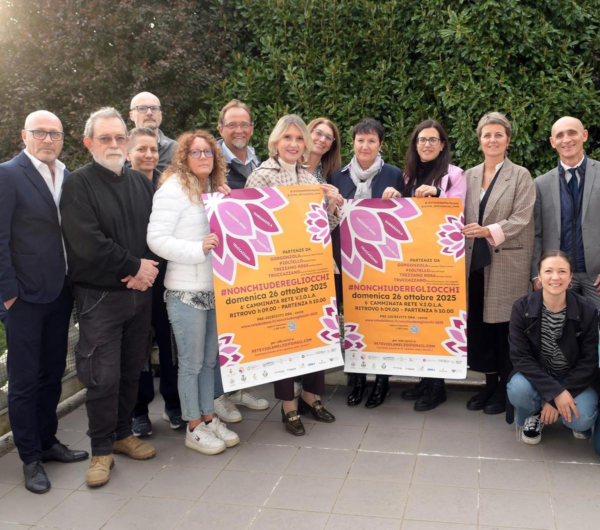 Quattro Comuni “in cammino” : "Insieme per dire no alla violenza"