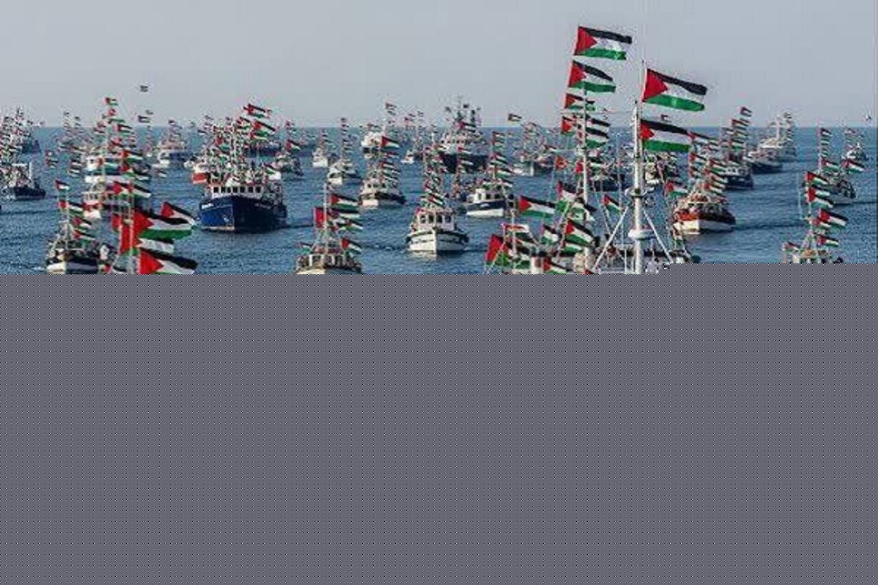 Two Sumud Flotilla ships 270 miles from Gaza