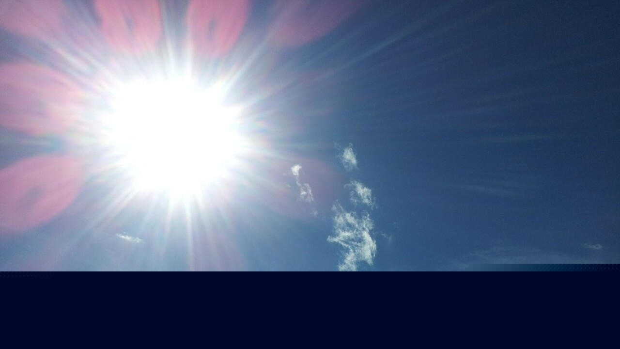 Caldo, lieve cedimento a partire dal 7 agosto