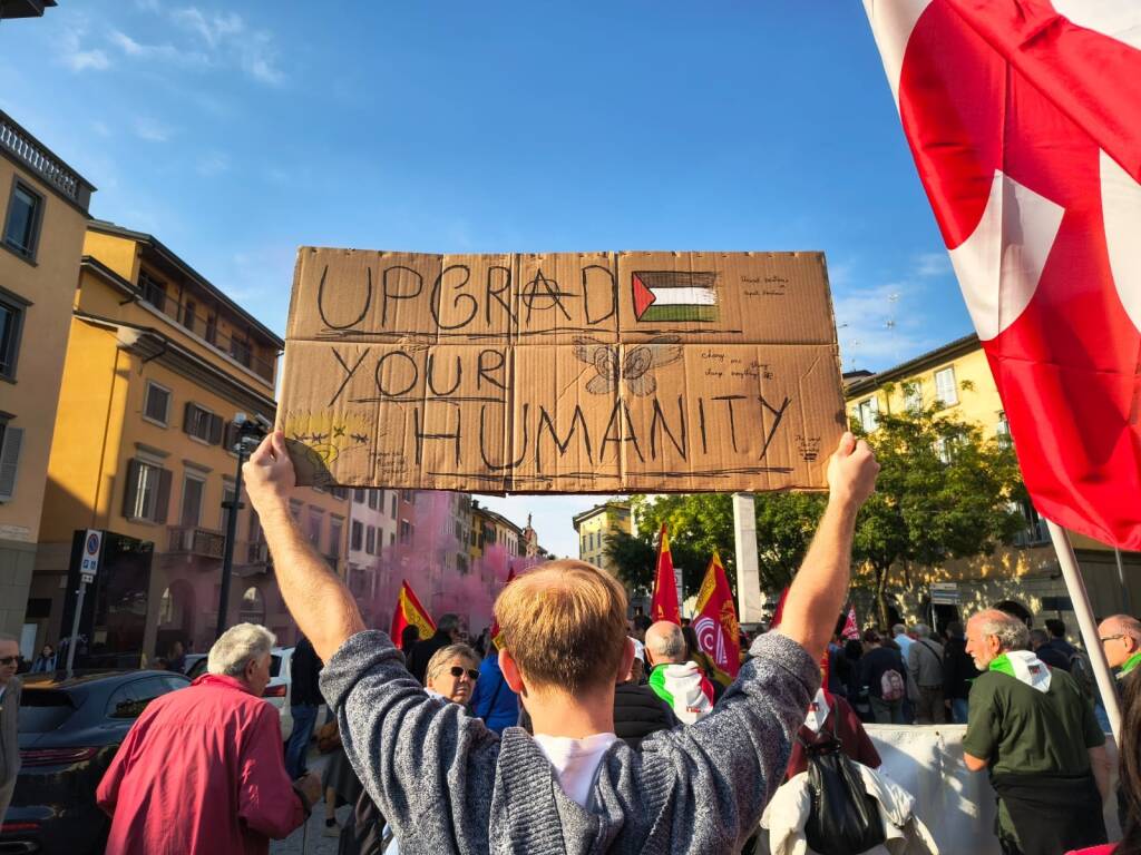Venerdì ho scioperato, sabato lavorato. E ho visto una Bergamo piena di esseri umani