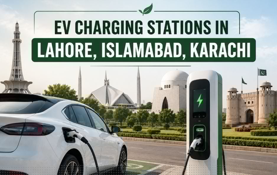 EV Charging Stations in Pakistan 2026: Full List for Lahore, Karachi and Islamabad