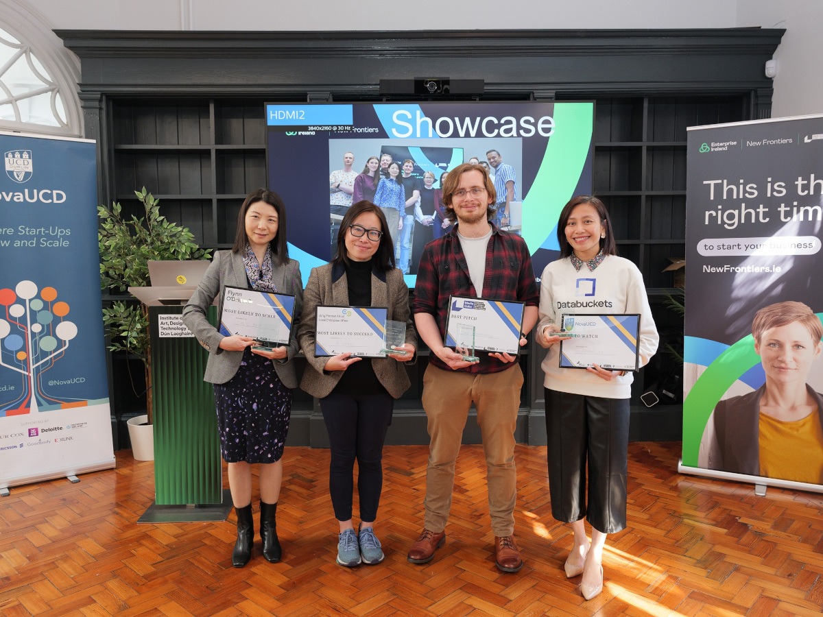 Four Dublin start-ups awarded at 2025 New Frontiers showcase