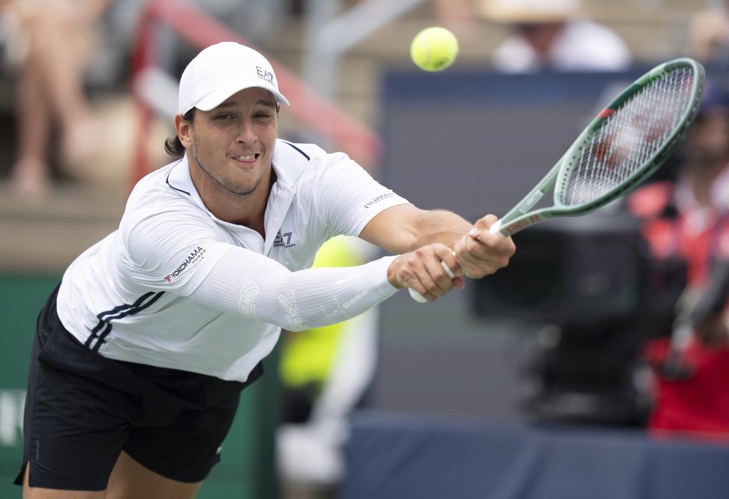 Italy’s Darderi reaches National Bank Open quarterfinals with win over Borges