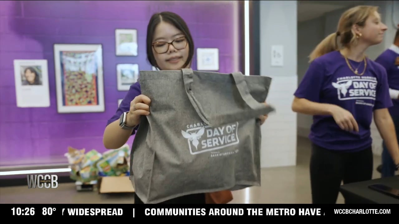 Bank of America joins Charlotte Hornets for annual Day of Service