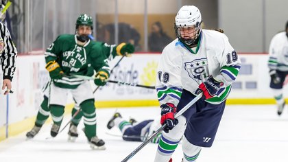 Donoghue powers Chatham tri-op over No. 5 Trinity Hall - Girls ice hockey recap