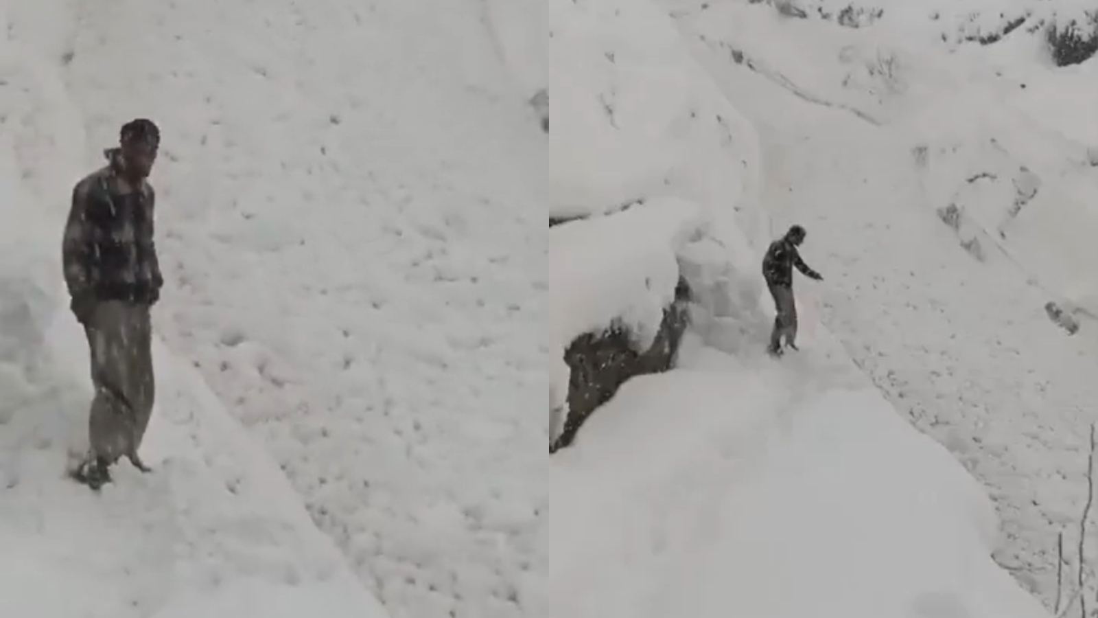 ‘River of snow’ flows through village in Himachal Pradesh’s Chamba; video stuns internet