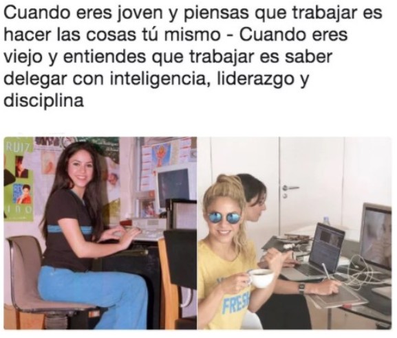 Shakira On the Computer - Discipline