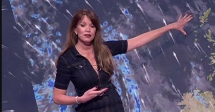 BBC weather presenter's wardrobe malfunction leaves Six O'Clock News viewers stunned