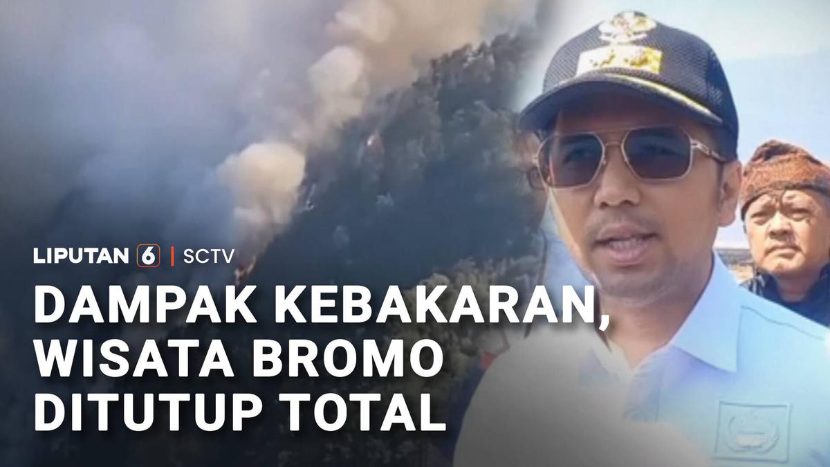 Kebakaran Meluas ke Empat Kabupaten, Wisata Bromo Ditutup Total