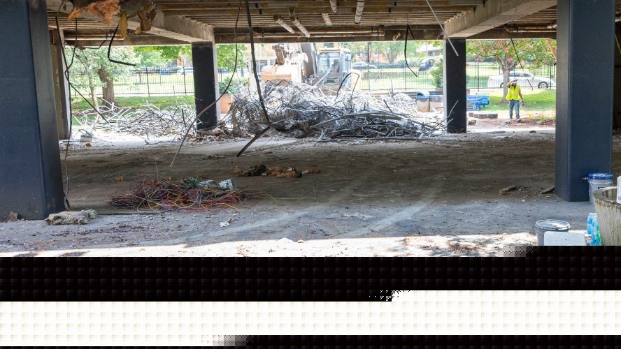 JCSU Starts Tearing Down 65-Year-Old Liston Hall for Campus Rebuild