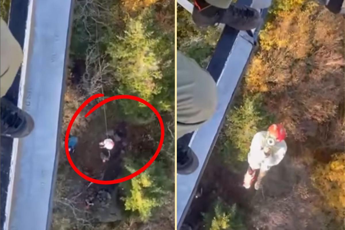 VIDEO: Watch Daring Helicopter Rescue of New York Hiker