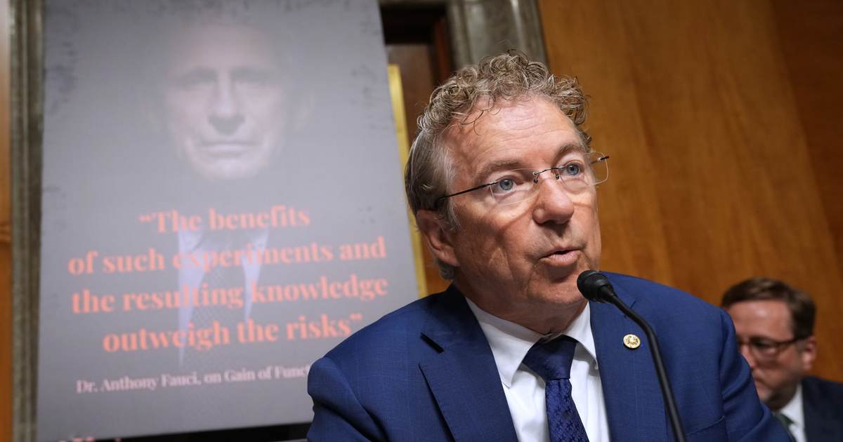 Rand Paul Reveals What Shocked Him About Anthony Fauci's Testimony. This Can't Be Real.