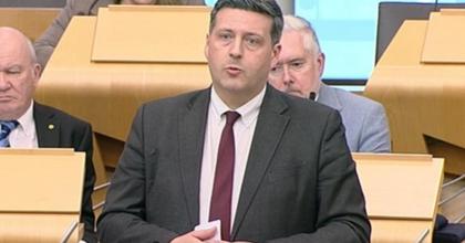 Jamie Hepburn apologises to MSPs after Douglas Ross row