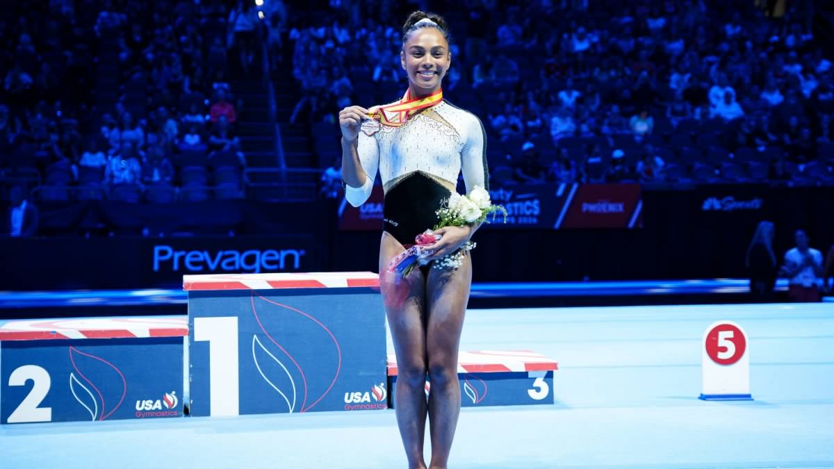 Plano's Hezly Rivera wins back to back U.S. gymnastics championships