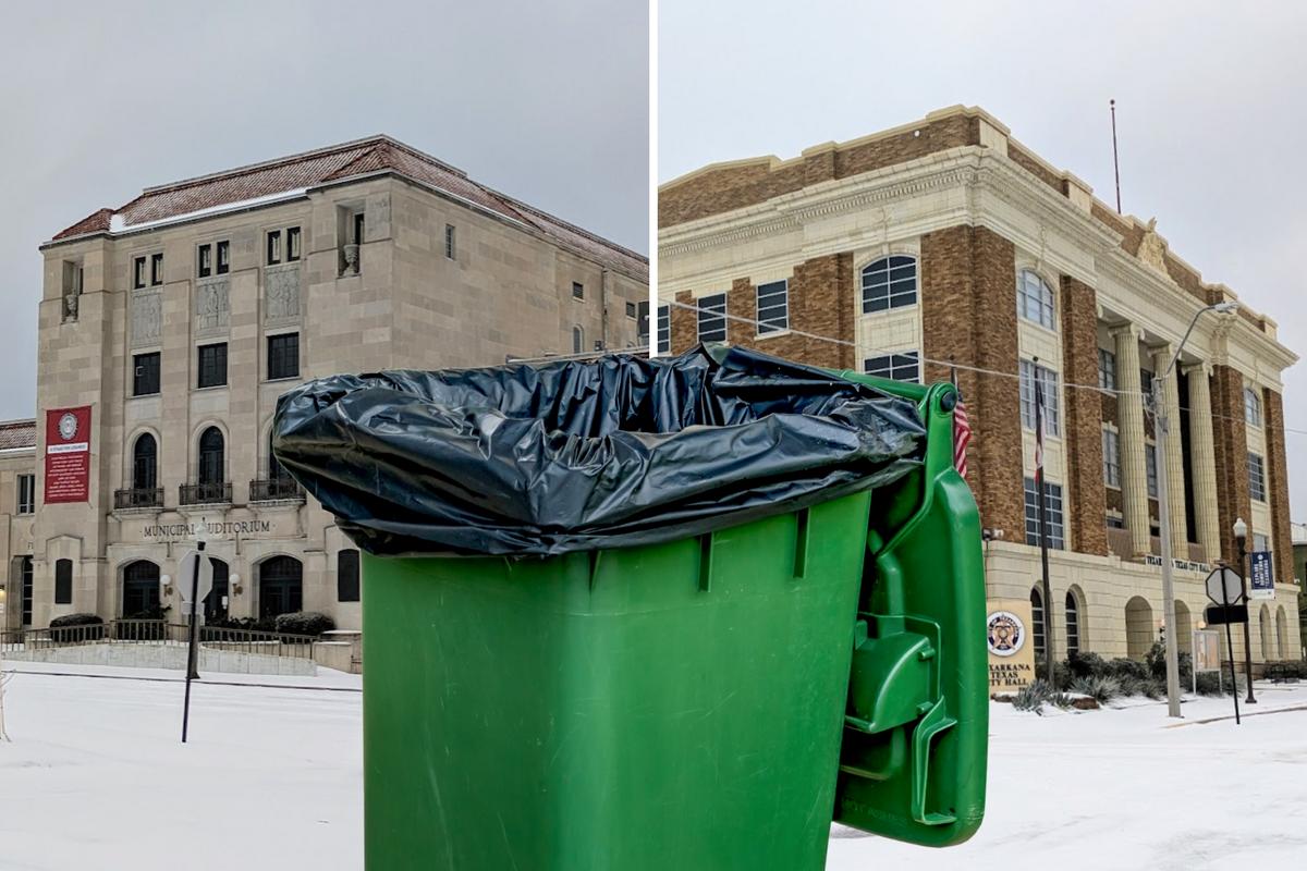 Texarkana Texas and Arkansas Trash Pickup Schedules
