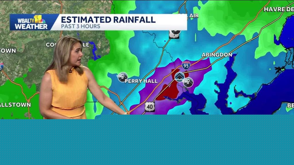 Hot and humid weekend with brief storms in the Baltimore area