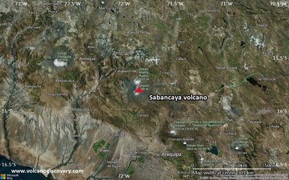 Sabancaya Volcano (Peru) activity update Jan 28, 2026 - Continuing eruption