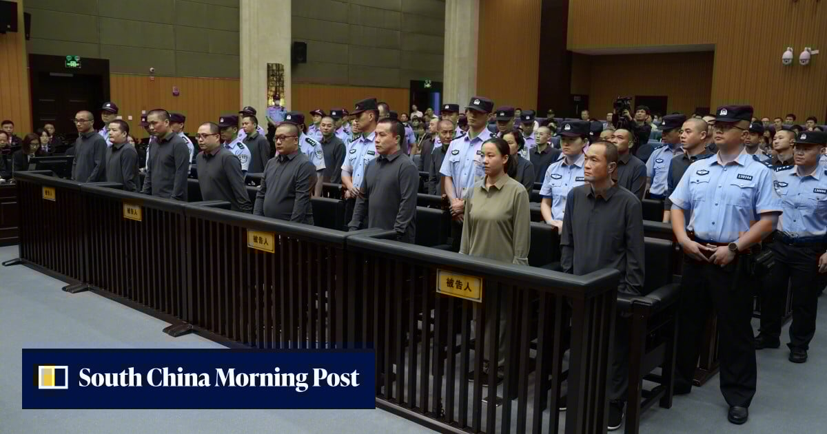 Chinese court sentences 16 people linked to Myanmar crime family to death