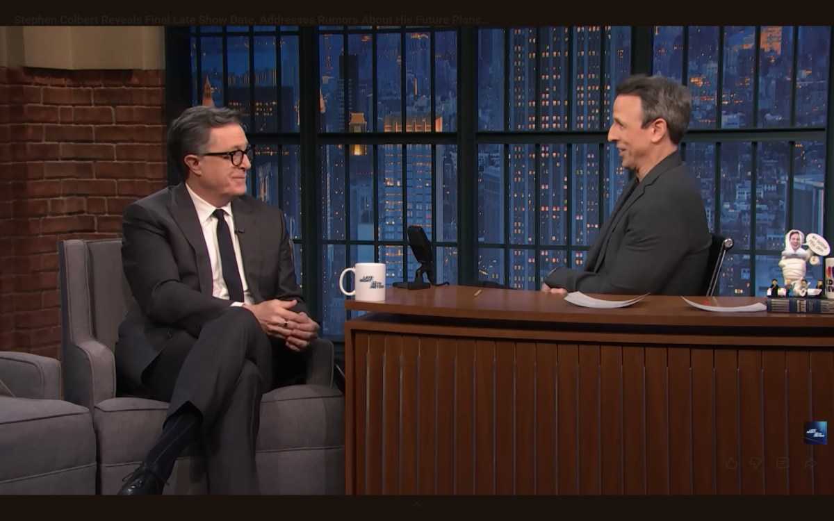 We all agree with Stephen Colbert’s choice of dream guest