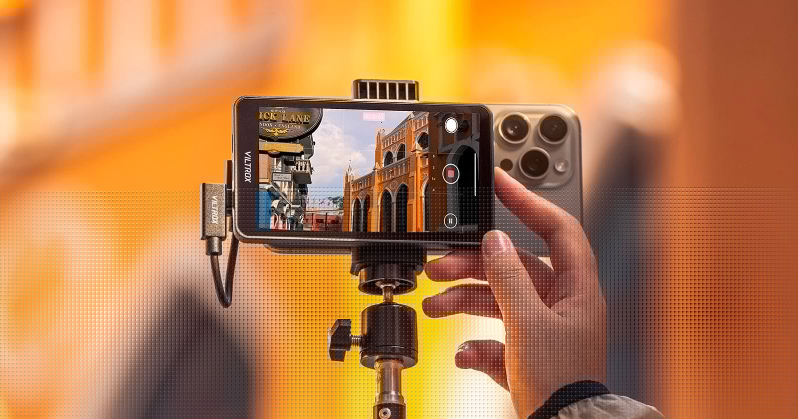 Viltrox Launches DC-T1 5-Inch Phone Monitor for Mobile Content Creators