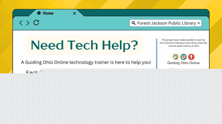 Free Technology Help Available at Forest-Jackson Public Library