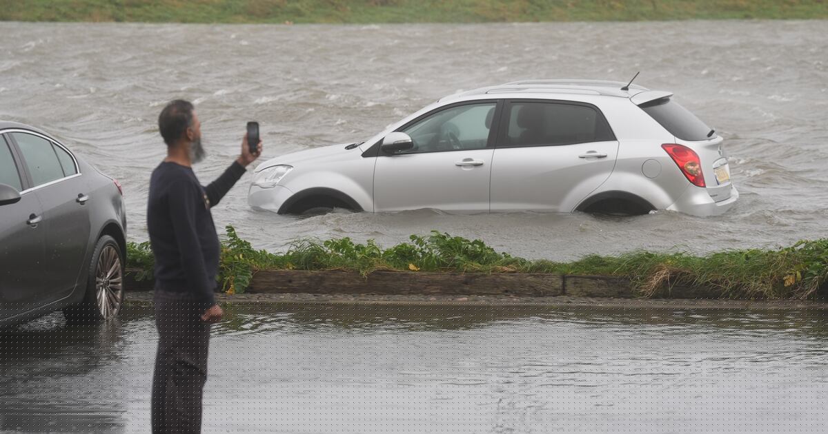 Storm Amy: Man dies and new weather alert as UK braces for more disruption