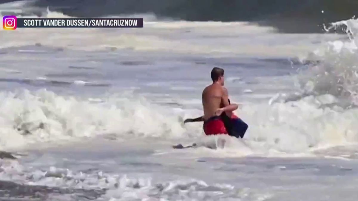Hero lifeguard speaks out