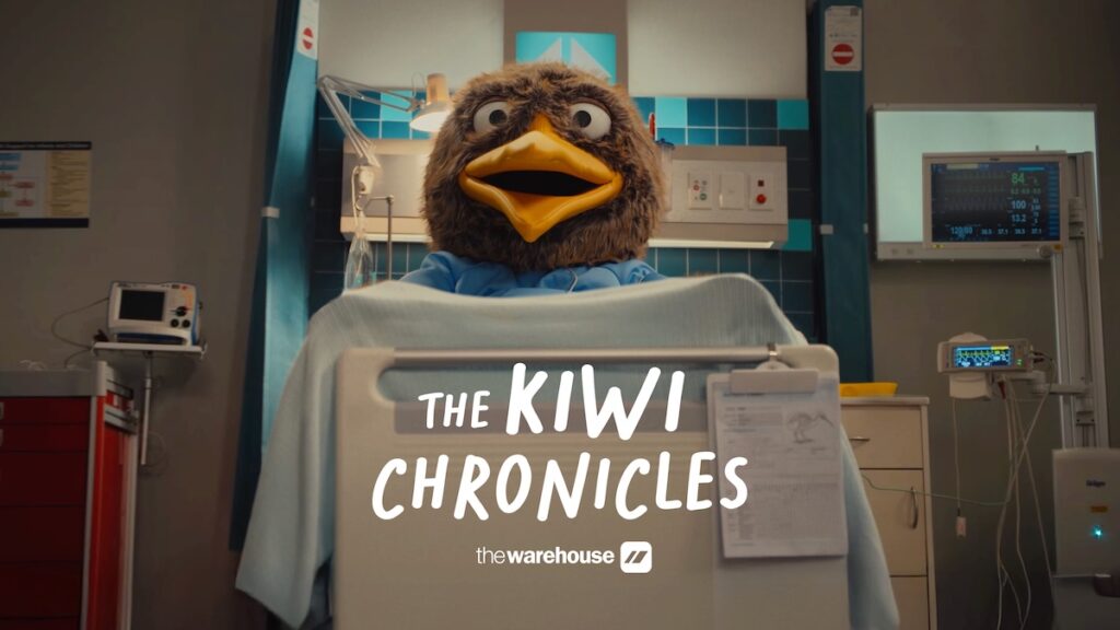 The Warehouse’s Kiwi mascot returns in new five-part episodic series via TBWA New Zealand