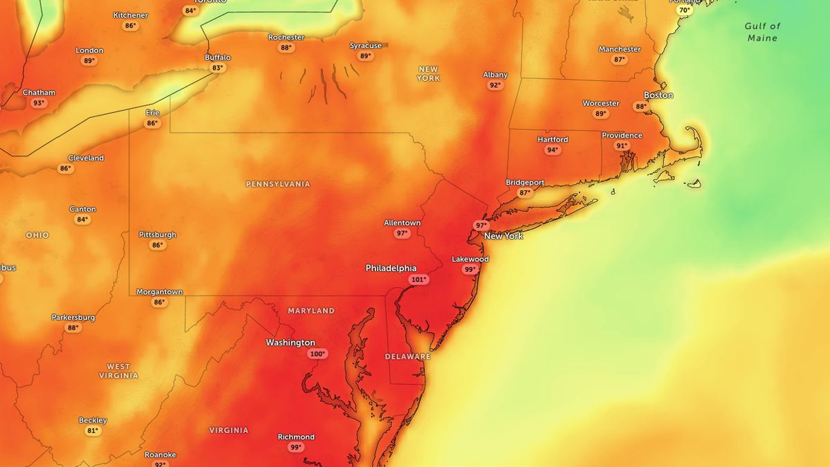 US breaks 132-year high after July becomes hottest month since records began