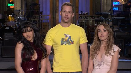 SNL Promos: Fineman Impresses Skarsgard, Cardi B with "Pick-Up" Lines