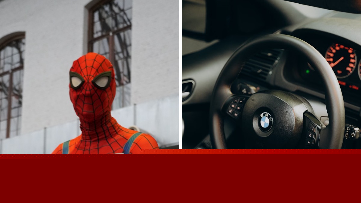 BMW owners who spent $50,000 on luxury cars are furious after turning their ignitions only to be greeted by a massive Spider-Man: BND commercial