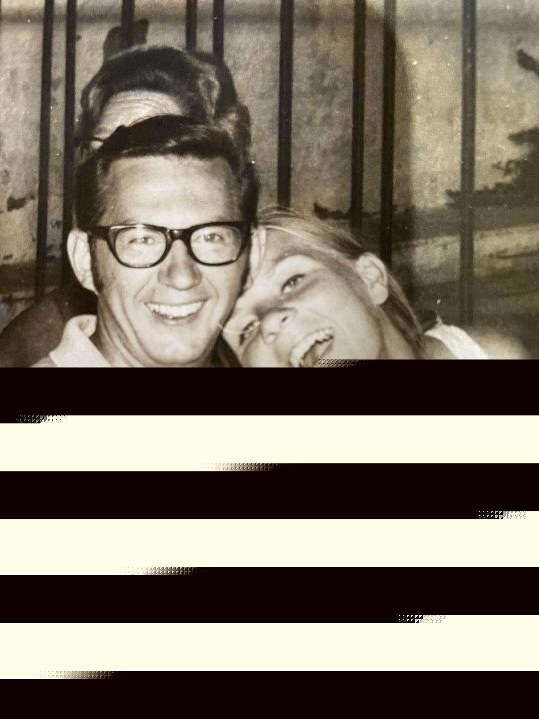 History / Nostalgia - A couple in 1971
