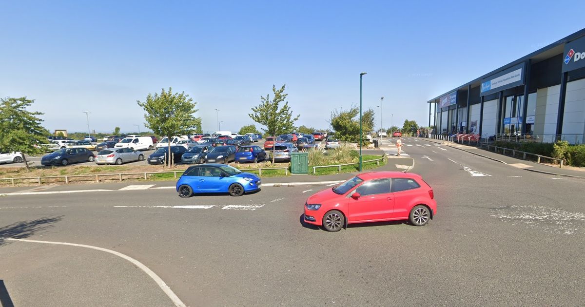 Car seized by police following reports of antisocial driving at retail park