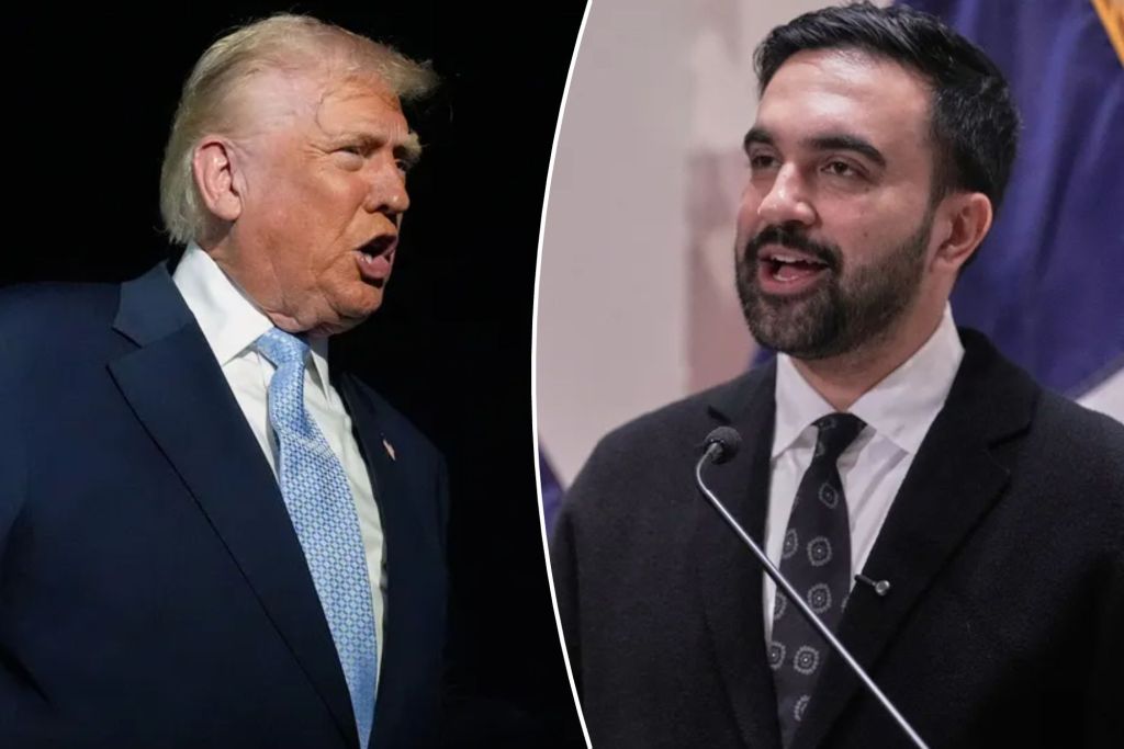 Trump says Mamdani wants to meet in person in Washington