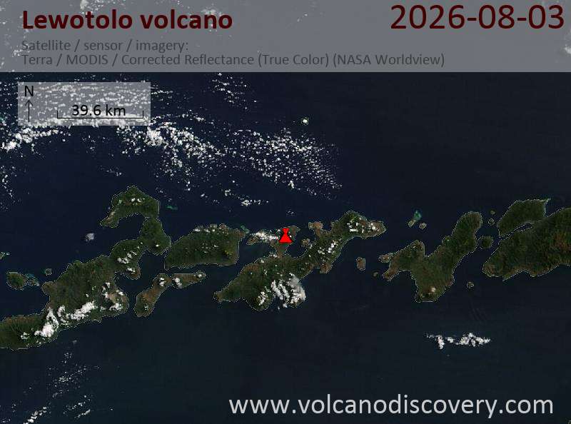 Lewotolo Volcano Volcanic Ash Advisory: VA ERUPTION TO FL080 MOV SW OBS VA DTG: 03/0930Z to 8000 ft (2400 m)