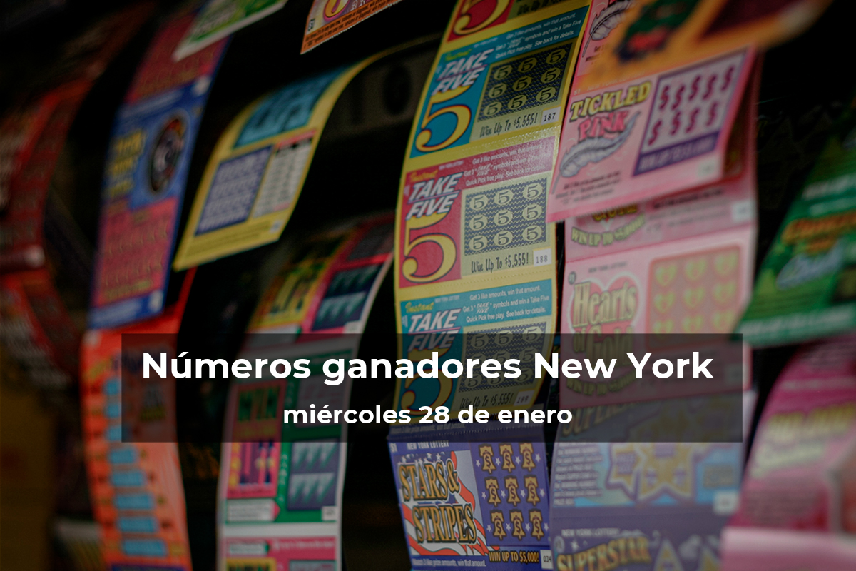 Lotería de Nueva York en vivo: resultados y ganadores del miércoles 28 de enero de 2026
