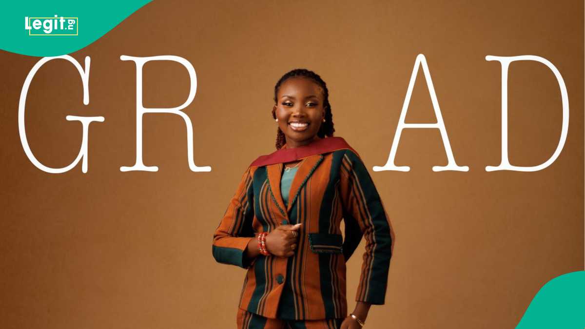 Lady breaks family record as she graduates from UNILAG after 7 years
