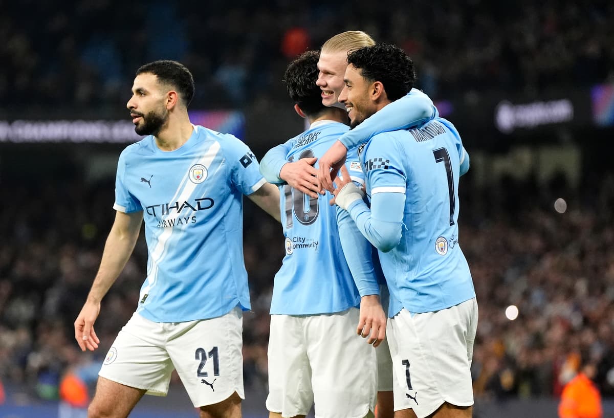 Man City 2-0 Galatasaray: Erling Haaland ends goal drought as Champions League progress secured