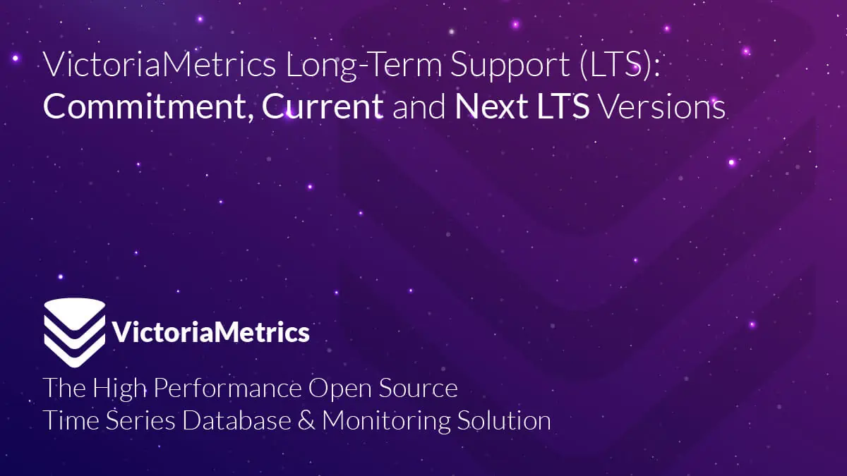 VictoriaMetrics Long-Term Support (LTS): Commitment, Current and Next LTS Versions