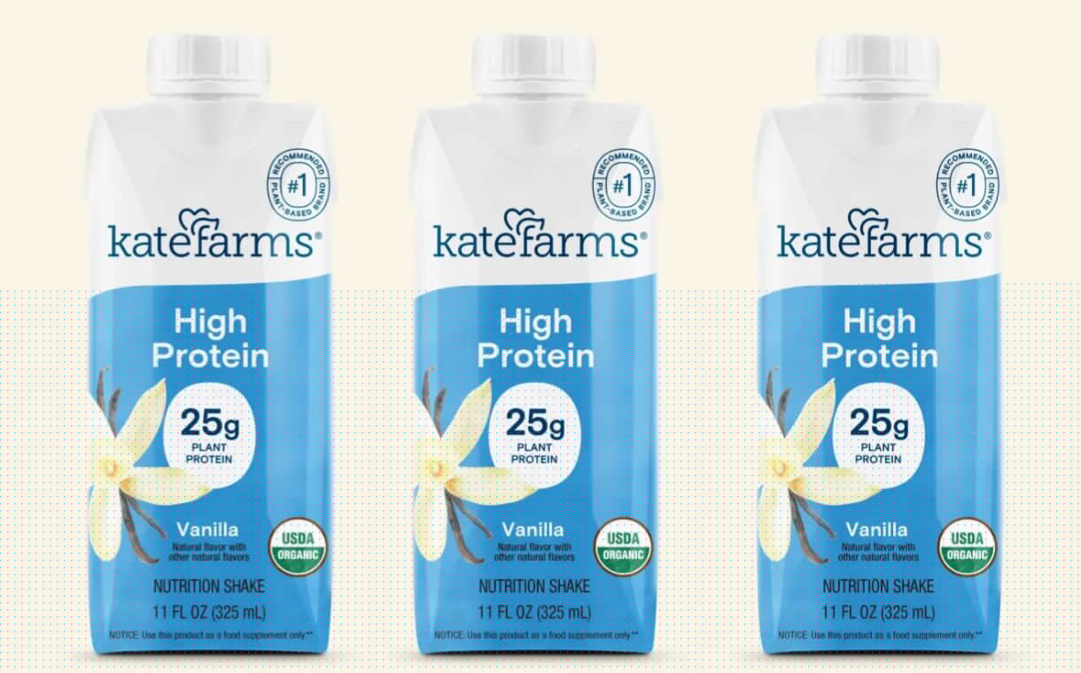 Kate Farms expands high-protein shake range with new vanilla flavour