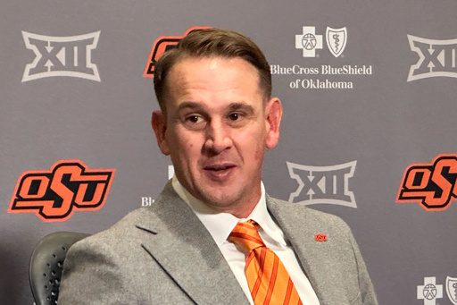 With a slew of fresh faces, new Oklahoma State football coach aims to get program back on track