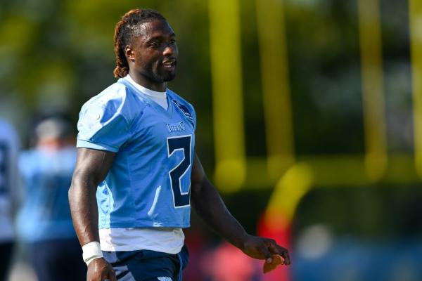 Titans RB Tyjae Spears activated from IR before game vs. Cards