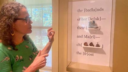 'A Something Overtakes the Mind': Exhibit at Emily Dickinson Museum combines poet's words, objects