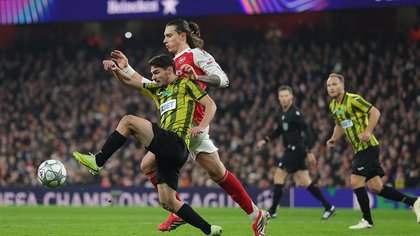 Arsenal vs Kairat: Menang 3-2, The Gunners Tutup Fase Liga dengan Poin Sempurna