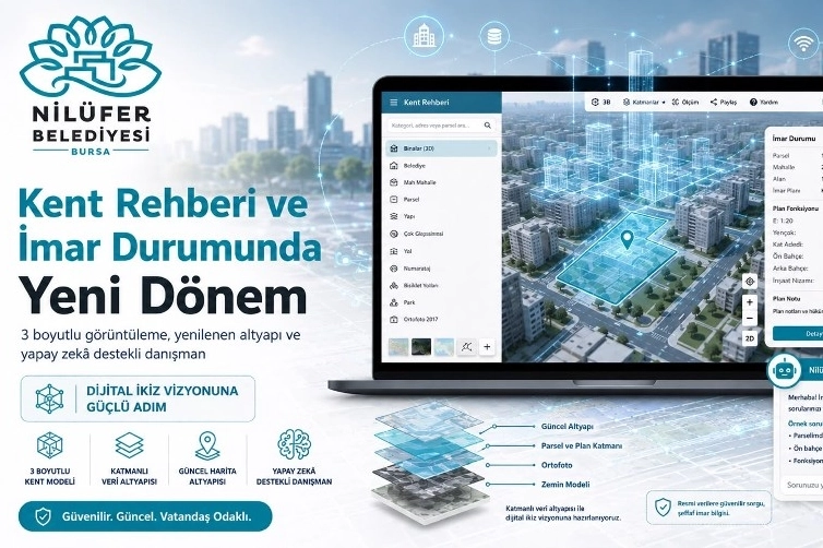 Nilüfer’de Kent Rehberi ve İmar Durumu Sorgulama Yenilendi