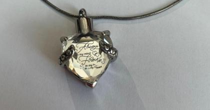 Rhyl charity shop appeal to help reunite silver necklace with its owner