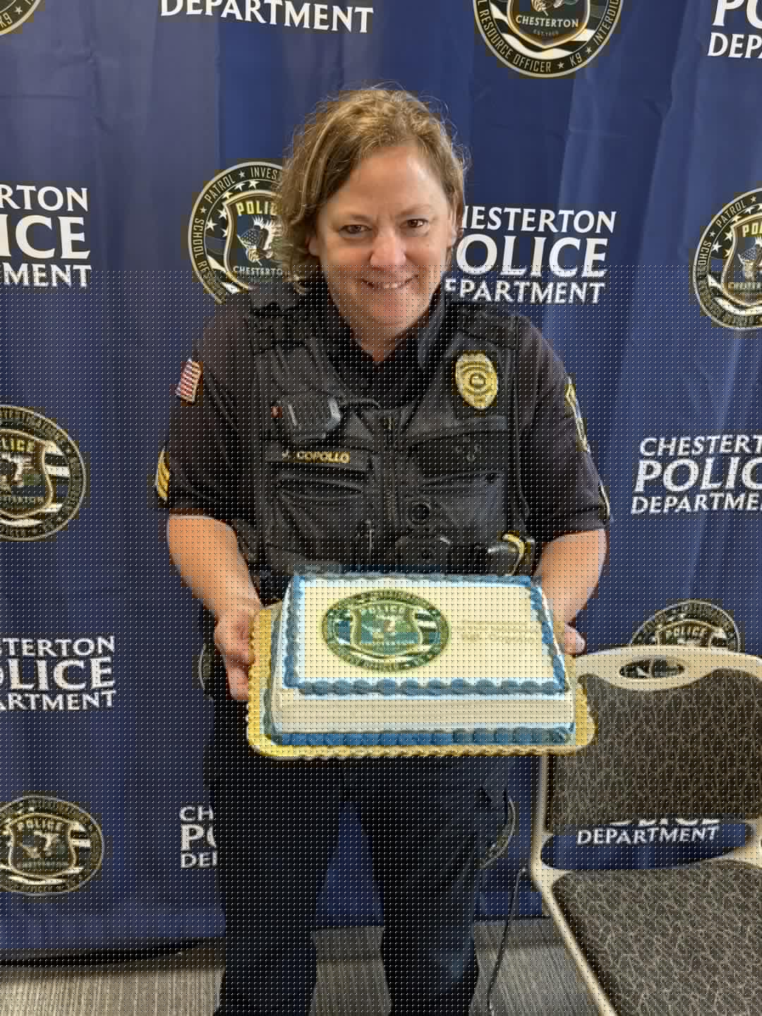 Chesterton Police Department announces retirement of Sgt. Copollo
