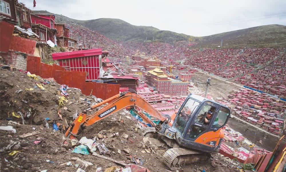 China orders eviction of monastics amid new demolition drive at Larung Gar